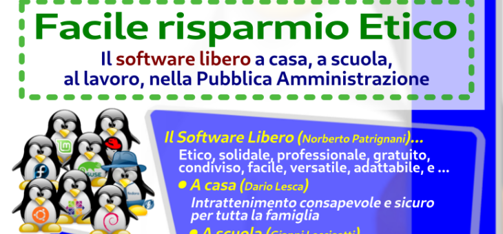 I venerdì dell’Accademia. 15 marzo: Facile risparmio Etico